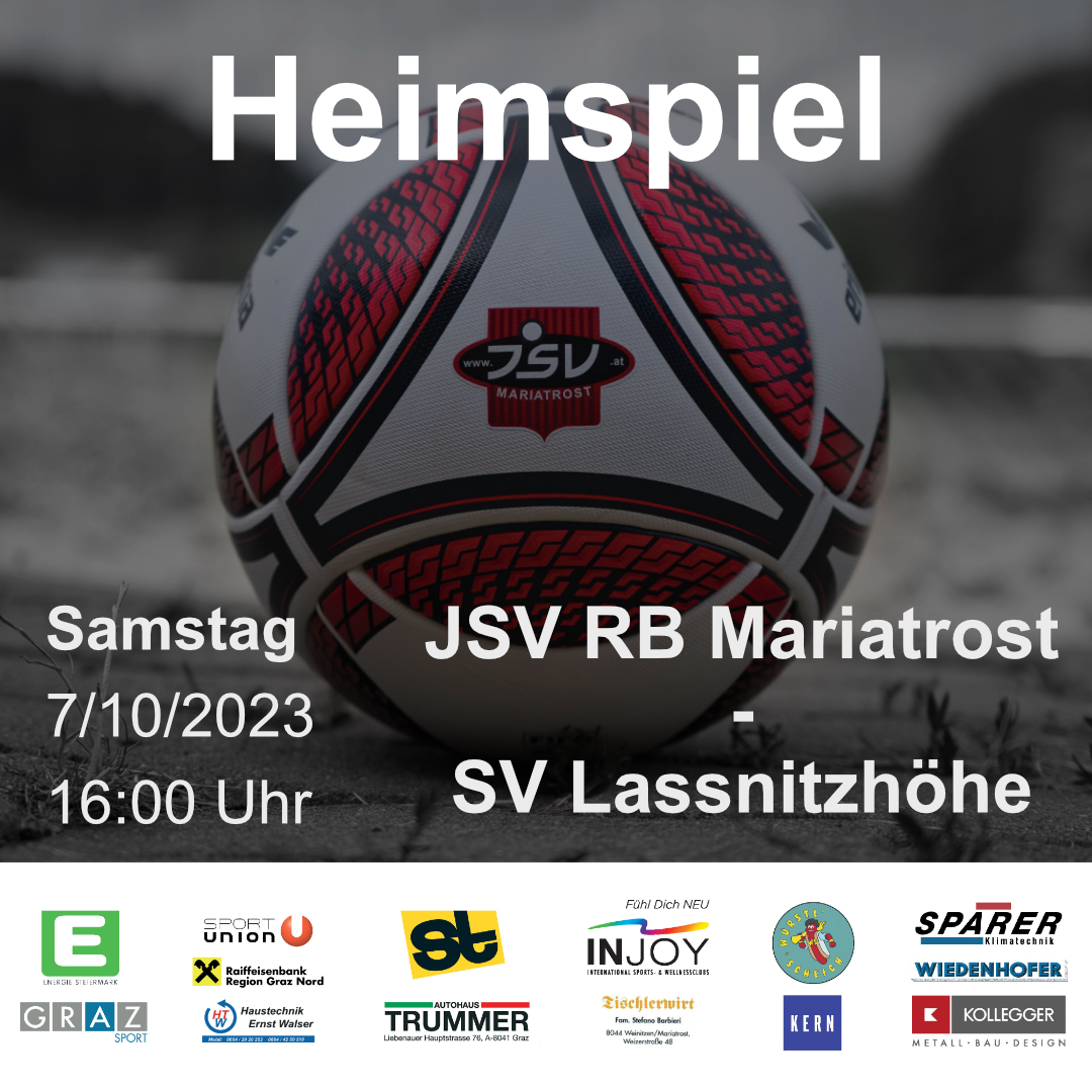 Featured Image for “Matchday gegen den SV Lassnitzhöhe”