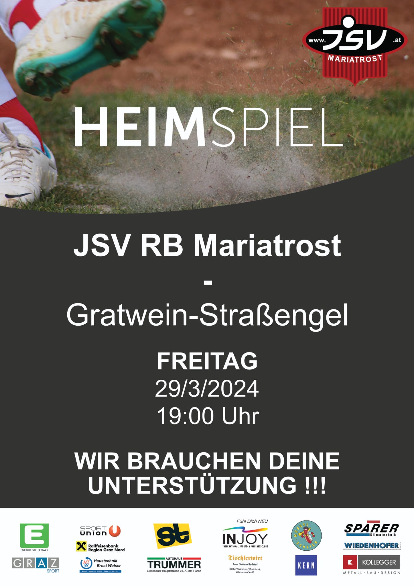 Featured Image for “Heimspiel vs Gratwein-Straßengel”