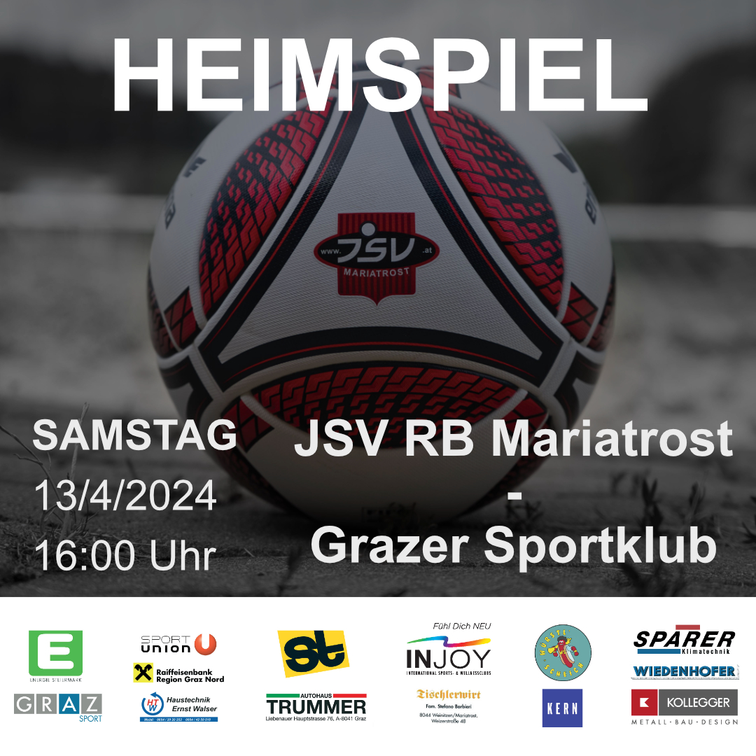 Featured Image for “Heimspiel vs GSC”